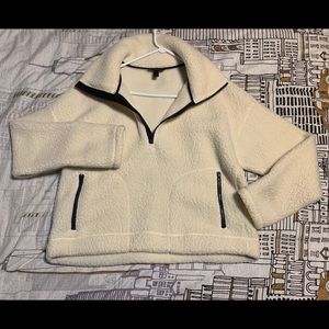 J. Crew Sherpa Popover